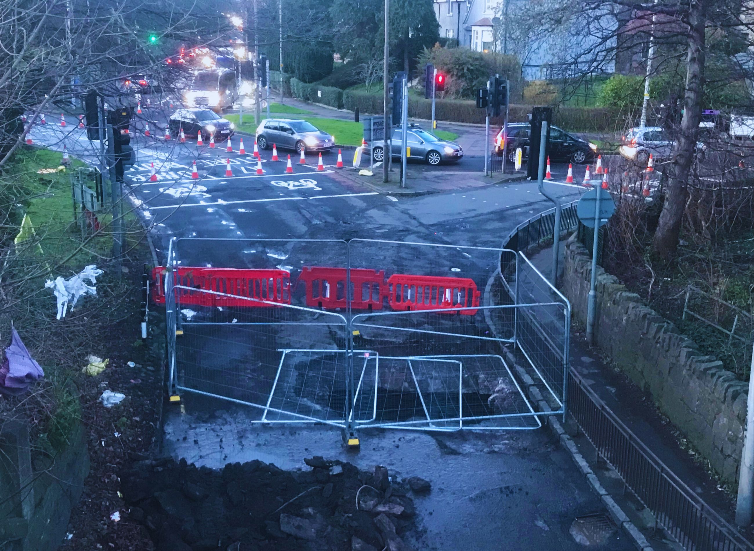 Edinburgh s Cameron Toll roundabout could be closed for up to four